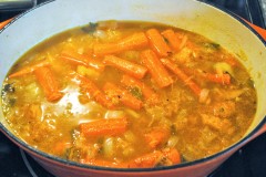 Roasted Butternut Squash Carrot Soup