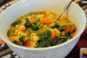 Tuscan Chickpea Soup with Swiss Chard